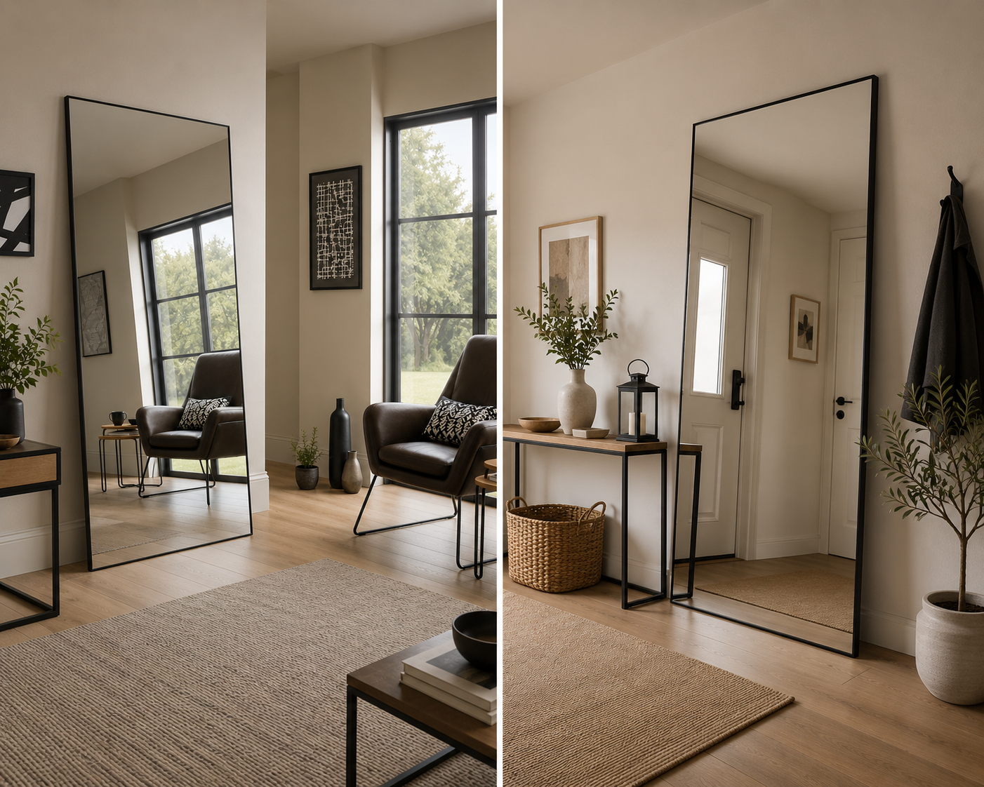 Grand Miroir Cadre fIn