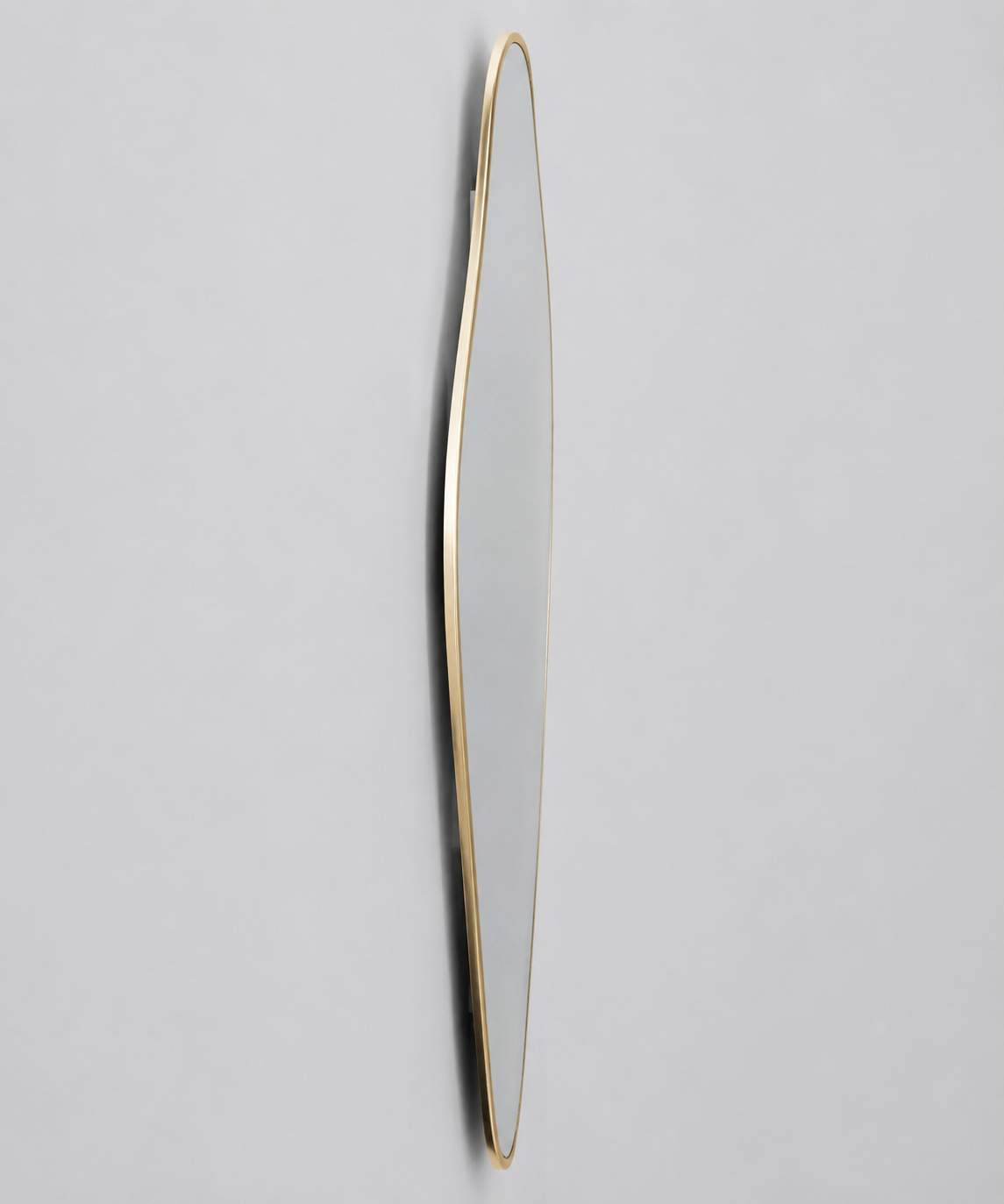 Miroir Irrégulier Doré 50×40 cm Colle Au Mur